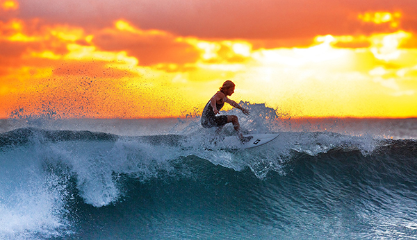 surfing in cornwall